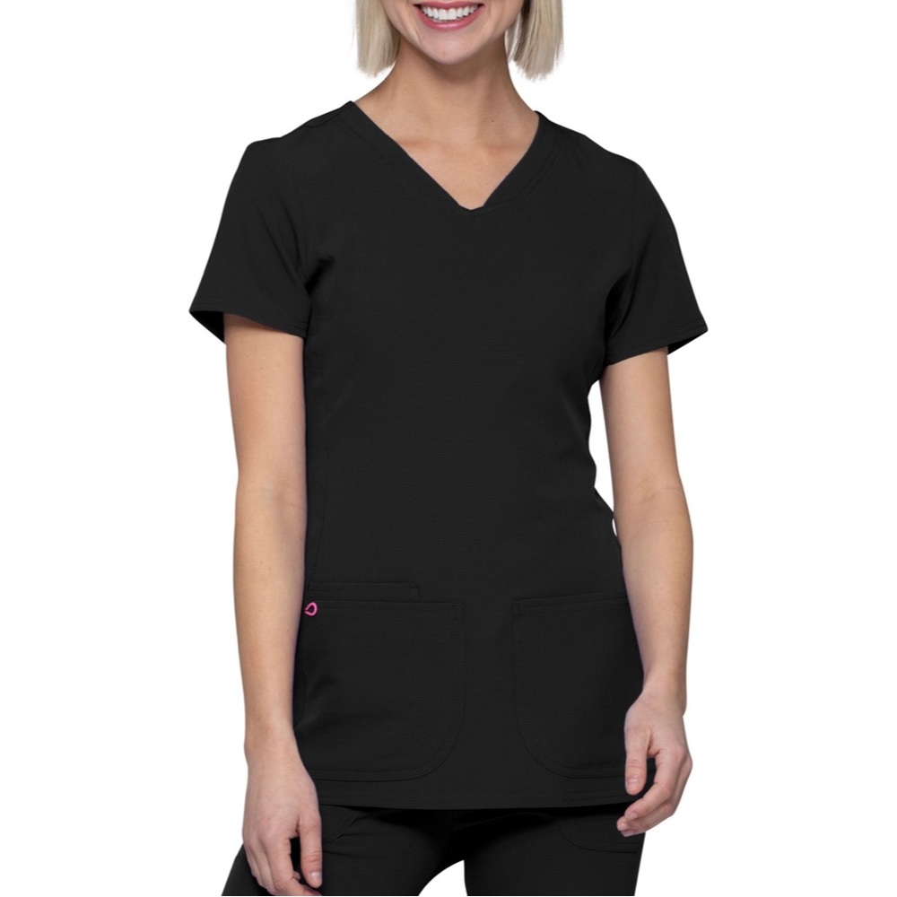 HeartSoul Black Scrub Set with Jacket XS and Small